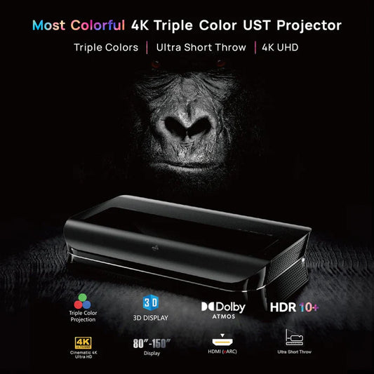 AWOL VISION 4K 3D LASER PROJECTOR - LTV2500