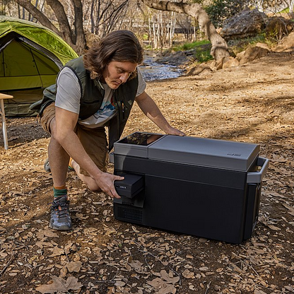 EcoFlow - Glacier Portable Cooler w/Ice Maker