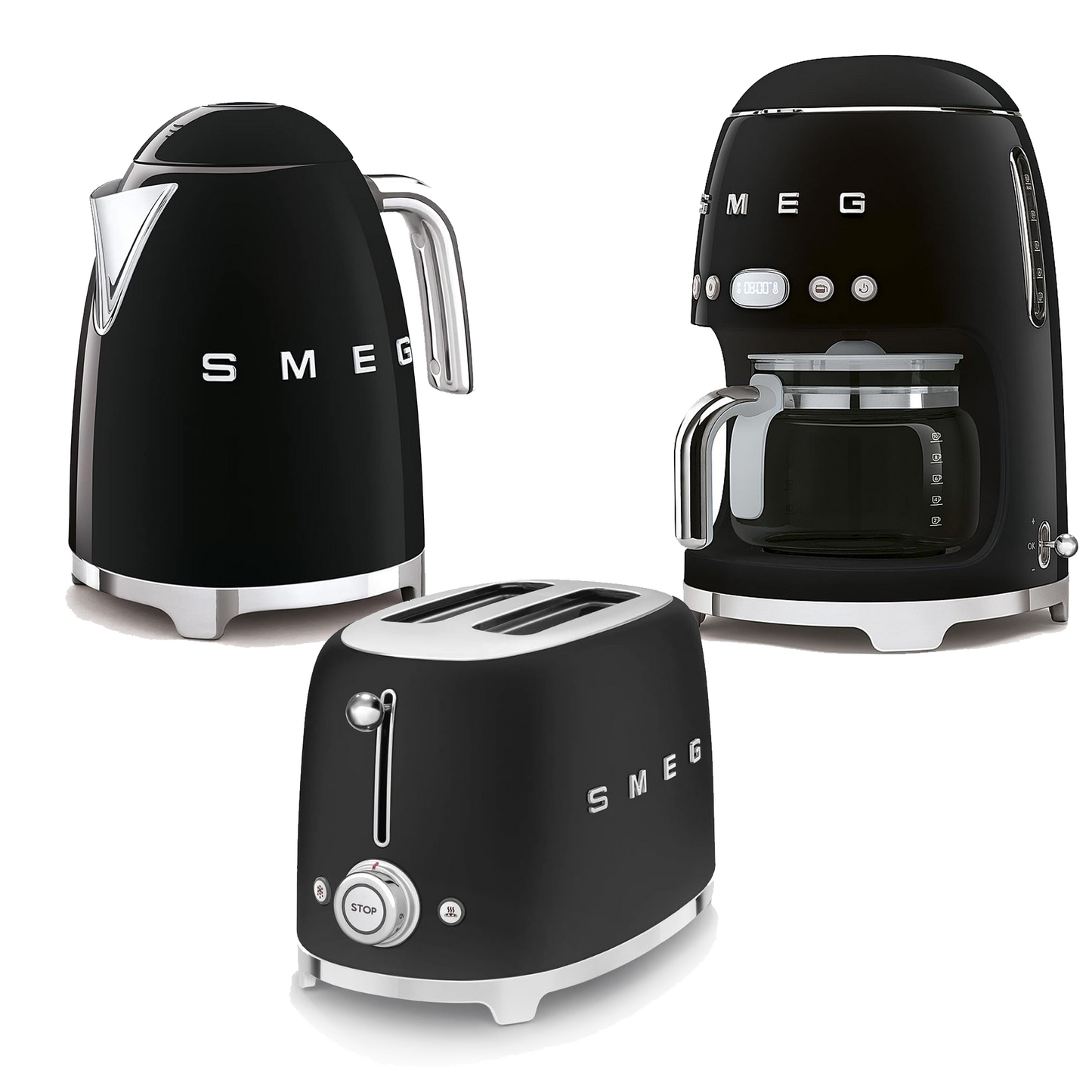 3 PC SMEG ITALIAN APPLIANCES